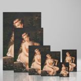 Lady of the Lake - Romantic Nude from Arthurian Legend canvas wall art - Image 4