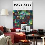 May Picture - Abstract Geometric Squares By Paul Klee canvas wall art - Image 8