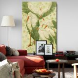 Five Storks in a Meadow - Vintage Birds with Daisies By Theo van Hoytema canvas wall art - Image 8