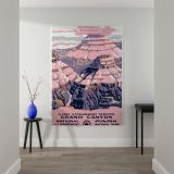 Grand Canyon National Park - 1938 Poster with Pink Cliffs By Chester Don Powell - Image 2