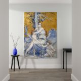 Allegory of Time - Angelic Symbolism with Children By Luc-Olivier Merson canvas wall art - Image 2