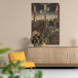 The Crucifixion - Biblical Scene with Christ on Cross By Lucas Cranach the Elder canvas wall art - Image 5
