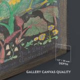 1924 Kalender Title Page - Art Nouveau Cover Illustration By Leo Visser canvas wall art - Image 3