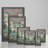 1924 Kalender Title Page - Art Nouveau Cover Illustration By Leo Visser canvas wall art - Image 4