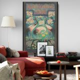 1924 Kalender Title Page - Art Nouveau Cover Illustration By Leo Visser canvas wall art - Image 8