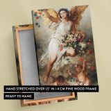 Eirene - Greek Goddess of Peace with Cherubs By Ludwig Knaus canvas wall art - Image 6