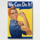 We Can Do It - Rosie the Riveter Feminist Poster By J. Howard Miller - Image 7