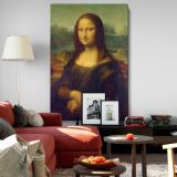 Mona Lisa - Iconic Renaissance Portrait of Lisa Gherardini By Leonardo da Vinci canvas wall art - Image 8