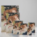Lady Lilith - Pre-Raphaelite Beauty with Red Hair By Dante Gabriel Rossetti canvas wall art - Image 4