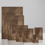 Gothic Cathedral Hallway - Sepia Cloister Photo Print By Unknown Photographer - Image 4