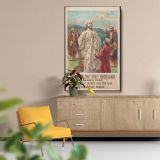 Feeding the Five Thousand - Loaves and Fish Miracle Scene canvas wall art - Image 5