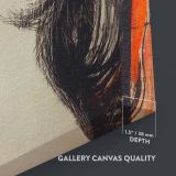 Madonna - Haunting Symbolist Nude Art By Edvard Munch canvas wall art - Image 3
