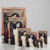 Madonna - Haunting Symbolist Nude Art By Edvard Munch canvas wall art - Image 4