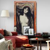 Madonna - Haunting Symbolist Nude Art By Edvard Munch canvas wall art - Image 8