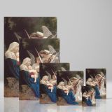 The Virgin of the Angels - Madonna with Child and Angels By Bouguereau canvas wall art - Image 4