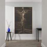 Christus aan het Kruis - Dramatic Crucifixion Scene By Richard Brookshaw canvas wall art - Image 2