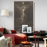 Christus aan het Kruis - Dramatic Crucifixion Scene By Richard Brookshaw canvas wall art - Image 8