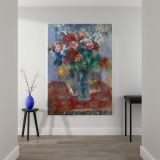 Bouquet de Fleurs - Impressionist Floral Still Life By Camille Pissarro canvas wall art - Image 2
