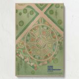 Estate Parterre Plan - Vintage Geometric Garden Layout By Virginia Richards canvas wall art - Image 7