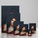 Youth Holding an Arrow - Serene Red-Clad Young Man By Giorgione canvas wall art - Image 4