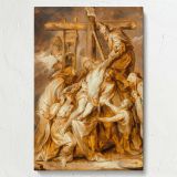 The Deposition - Christ's Descent from the Cross By Abraham van Diepenbeeck canvas wall art - Image 7
