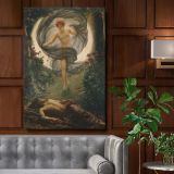 The Vision of Endymion - Mythological Moonlit Dream Scene By Edward John Poynter canvas wall art
