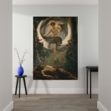 The Vision of Endymion - Mythological Moonlit Dream Scene By Edward John Poynter canvas wall art - Image 2