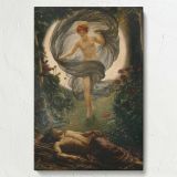 The Vision of Endymion - Mythological Moonlit Dream Scene By Edward John Poynter canvas wall art - Image 7