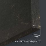 Glowing Figure Before Archway - Ghostly Vision in Black and White By Odilon Redon canvas wall art - Image 3
