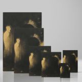 Glowing Figure Before Archway - Ghostly Vision in Black and White By Odilon Redon canvas wall art - Image 4