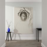 Face of Jesus Christ - Mystical Crown of Thorns Print By Odilon Redon - Image 2