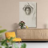 Face of Jesus Christ - Mystical Crown of Thorns Print By Odilon Redon - Image 5