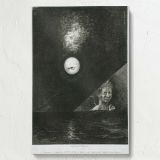 Angel of Certitude on the Horizon - Dreamlike Celestial Scene By Odilon Redon canvas wall art - Image 7