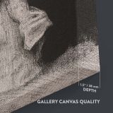Haunting - Woman in White with Ghostly Masks By Odilon Redon canvas wall art - Image 3