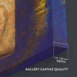 Beacon - Symbolic Pendant Portrait with Glow By Odilon Redon canvas wall art - Image 3