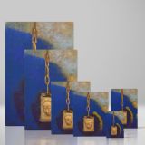 Beacon - Symbolic Pendant Portrait with Glow By Odilon Redon canvas wall art - Image 4