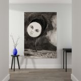 Strange Flower - Surreal Botanical Face Art By Odilon Redon canvas wall art - Image 2