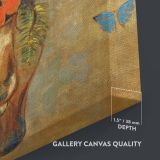 Still Life with Flowers - Bouquet with Butterflies By Odilon Redon canvas wall art - Image 3
