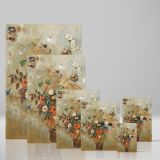 Still Life with Flowers - Bouquet with Butterflies By Odilon Redon canvas wall art - Image 4