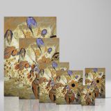 Etruscan Vase with Flowers - Symbolic Floral Still Life By Odilon Redon canvas wall art - Image 4