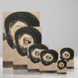 Guardian Spirit of the Waters - Surreal Ocean Face Drawing By Odilon Redon canvas wall art - Image 4
