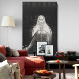 Seven Stars with Two-Edged Sword - Mystical Revelation Scene By Odilon Redon canvas wall art - Image 8