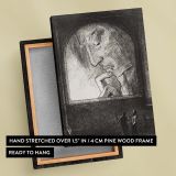 Light - Giant Head in Window Observed in Silence By Odilon Redon canvas wall art - Image 6