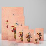 Flowers in a Vase - Colorful Wild Blooms on Pink By Odilon Redon canvas wall art - Image 4