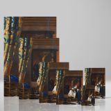 Allegory of the Catholic Faith - Spiritual Baroque Symbolism By Johannes Vermeer canvas wall art - Image 4