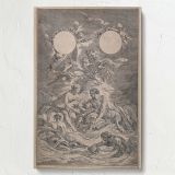 Allegory on the Education of Louis XV - Classical Engraving Scene By Tony Querrec canvas wall art - Image 7