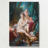 The Toilette of Venus - Romantic Cherub-Filled Scene By Franois Boucher canvas wall art - Image 7