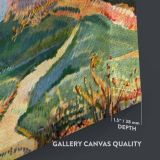 Les Alyscamps - Serene French Landscape with Figures By Paul Gauguin canvas wall art - Image 3