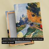 Les Alyscamps - Serene French Landscape with Figures By Paul Gauguin canvas wall art - Image 6