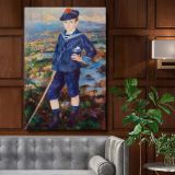 Sailor Boy - Portrait of Robert Nunes By Pierre-Auguste Renoir canvas wall art